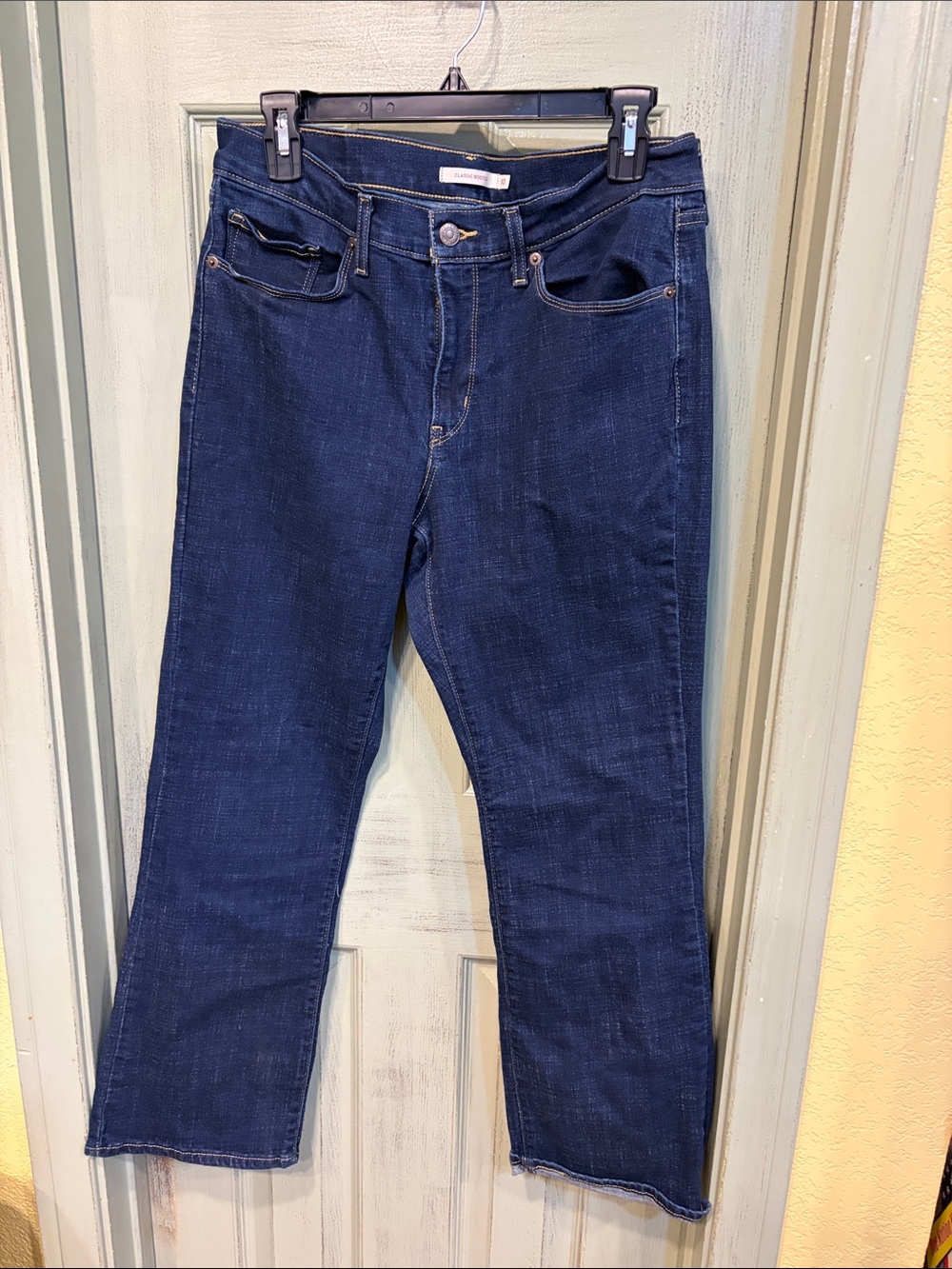 Levi's Deep Indigo Flared Jeans